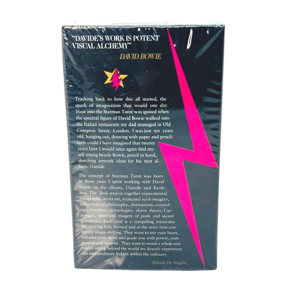 Starman David Bowie Mini Tarot Cards Deck & QR Guidebook - Picture 2 of 7